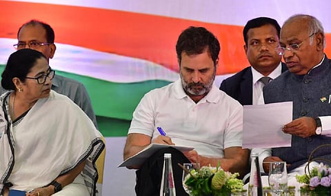 மக்களவைத் தேர்தல் 2024 - ‘இண்டியா’ கூட்டணியின் முழக்கத்தில் ‘பாரத்’