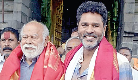 திருமலையில் பிரபுதேவா சுவாமி தரிசனம்