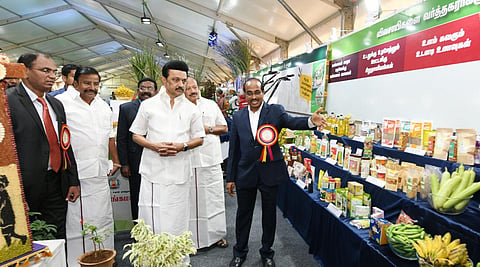 திருச்சி வேளாண் சங்கமம் நிகழ்வில் முதல்வர் மு.க.ஸ்டாலின்