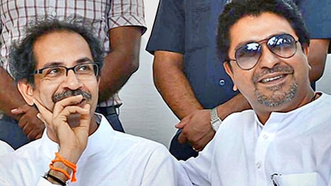 ராஜ் தாக்கரே உடன் உத்தவ் தாக்கரே - கோப்புப் படம்