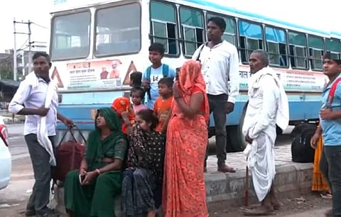 ஹரியாணா மதக்கலவரத்தால் அச்சம்: கண்ணீருடன் சொந்த ஊர் திரும்பும் புலம்பெயர்ந்த குடும்பங்கள்