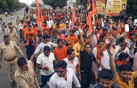 ஹரியாணாவில் 144 தடை உத்தரவை மீறி மகா பஞ்சாயத்து - முஸ்லிம்களுக்கு எதிராக அரசுக்கு நிபந்தனைகள்