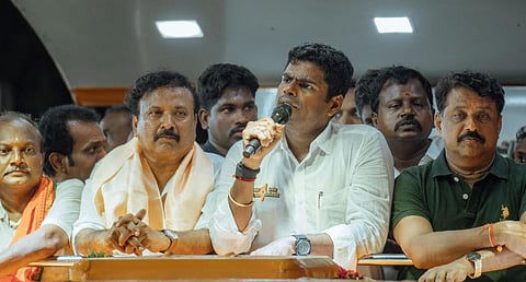 பட்டாசு தொழில் பிரச்சினைக்கு மத்திய அரசு நிரந்தர தீர்வு அளிக்கும்: சிவகாசியில் அண்ணாமலை உறுதி