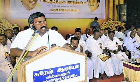 திமுக அமைப்பாளர் சிவா எம்எல்ஏ | கோப்புப் படம்