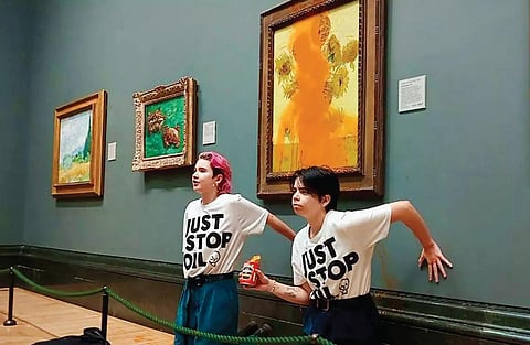 படம்: Just Stop Oil (twitter.com/JustStop_Oil)