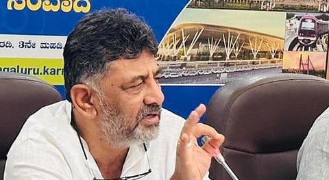 மேகேதாட்டில் அணை கட்டுவதுதான் காவிரி பிரச்சினைக்கு ஒரே தீர்வு: டி.கே.சிவகுமார்