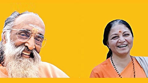 சுவாமி சின்மயானந்தா, ஸ்வாமினி விமலானந்தா.