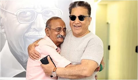 புகழஞ்சலி | “சிறிய கதாபாத்திரத்துக்கும் உயிரோட்டம் அளிப்பவர் ஆர்.எஸ்.சிவாஜி” - கமல்ஹாசன்