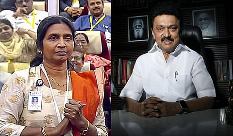 ஆதித்யா திட்ட இயக்குநர் நிகர் சாஜிக்கு முதல்வர் பாராட்டு