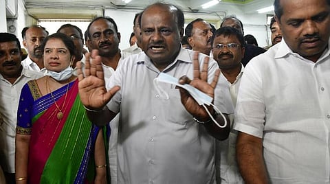 பாஜகவுடன் கூட்டணி பேச்சு நடைபெறவில்லை - மஜத மூத்த தலைவர் குமாரசாமி விளக்கம்