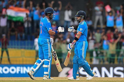 ஆசிய கோப்பை IND vs PAK | கே.எல்.ராகுல், கோலி சதம் விளாசல் - பாகிஸ்தானுக்கு 357 ரன்கள் இலக்கு
