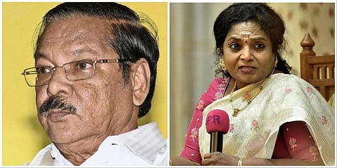 தவறான பேட்டிகளைக் கொடுத்து திமுக அரசைக் கொச்சைப்படுத்த வேண்டாம்: தமிழிசைக்கு ஆர்.எஸ்.பாரதி கோரிக்கை