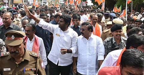 என்னை கைது செய்யாததற்காக ஐபிஎஸ் அதிகாரிகள் காத்திருப்போர் பட்டியலுக்கு மாற்றம்: அண்ணாமலை குற்றச்சாட்டு