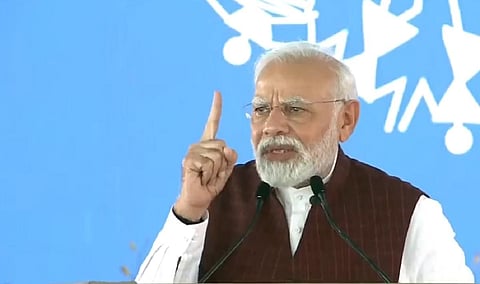 “சனாதன தர்மத்தை அழிக்க நினைக்கிறது இண்டியா கூட்டணி” - பிரதமர் மோடி ஆவேசம்