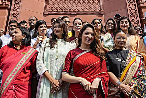 “சாமானியர்களையும் அரசியலுக்கு வரத் தூண்டும்” - மகளிர் மசோதாவுக்கு தமன்னா பாராட்டு