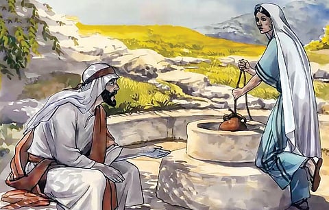 திருவிவிலிய கதை: தாகம் எடுக்காத தண்ணீரைத் தரும் யேசு