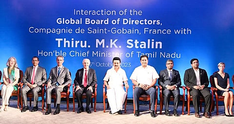 தமிழகத்தில் செயின்ட் கோபைன் ரூ.3,400 கோடி முதலீடு: நல்லாட்சிக்கான அத்தாட்சி என முதல்வர் ஸ்டாலின் பெருமிதம்