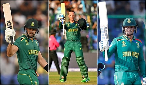 ODI WC 2023 | ஒரே போட்டியில் மூவர் சதம்: இலங்கையை பந்தாடிய தென்னாப்பிரிக்கா 428 ரன்கள் விளாசி சாதனை!