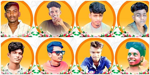 அத்திப்பள்ளி பட்டாசுகடை விபத்தில் உயிரிழந்த தருமபுரி மாவட்டம் அரூர் அருகே உள்ள அம்மாபேட்டை கிராமத்தைச் சேர்ந்த இளைஞர்கள்