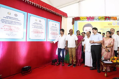 சென்னையில் 9 இடங்களில் ரூ.556 கோடி மதிப்பில் 3,238 குடியிருப்புகள்: அமைச்சர் உதயநிதி அடிக்கல் நாட்டினார்