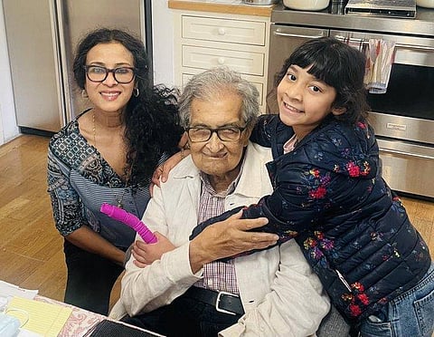 ‘‘அப்பா நலமாக இருக்கிறார்’’- அமர்த்தியா சென் குறித்த வதந்திகளுக்கு மகள் மறுப்பு