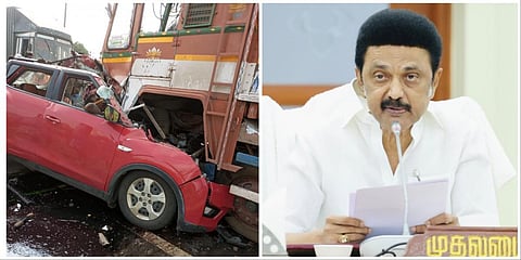 தி.மலை சாலை விபத்தில் உயிரிழந்தவர்களின் குடும்பத்துக்கு தலா ரூ.2 லட்சம் நிதியுதவி: முதல்வர் அறிவிப்பு