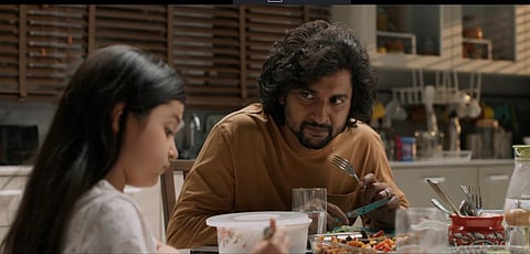 ஃபீல் குட் முயற்சி - நானியின் ‘HI NANNA’ டீசர் எப்படி?