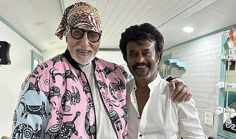 “இதயம் மகிழ்ச்சியில் துடிக்கிறது” - அமிதாப் பச்சன் குறித்து ரஜினி நெகிழ்ச்சிப் பகிர்வு