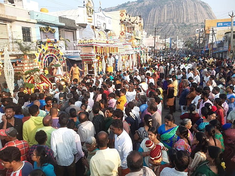 கிருஷ்ணகிரியில் நவராத்திரி நிறைவு விழா