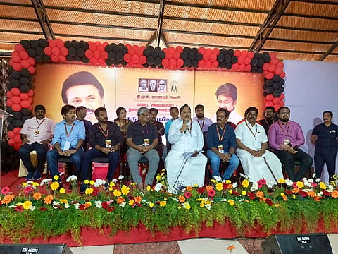 “திமுக இல்லையென்றால் தமிழும் தமிழகமும் இருக்காது” - அமைச்சர் துரைமுருகன் பேச்சு