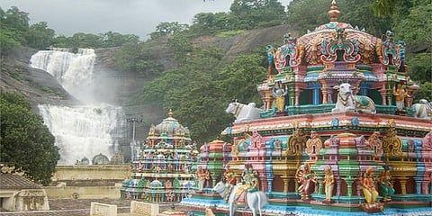 குற்றாலநாதர் கோயில் பகுதியில் தற்காலிக கடைகளுக்கான டெண்டருக்கு ஐகோர்ட் இடைக்கால தடை