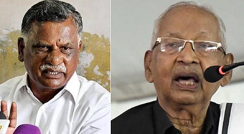 முத்தரசன், கி.வீரமணி | கோப்புப் படங்கள்