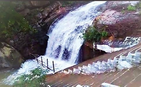 ஆனைவாரி முட்டல் அருவியில் நீர்வரத்து சீரானது: சுற்றுலாப் பயணிகள் குளிக்க அனுமதி