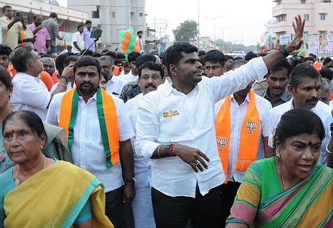 அரியலூர், பெரம்பலூரில் நவ. 15, 16-ம் தேதிகளில் அண்ணாமலை யாத்திரை