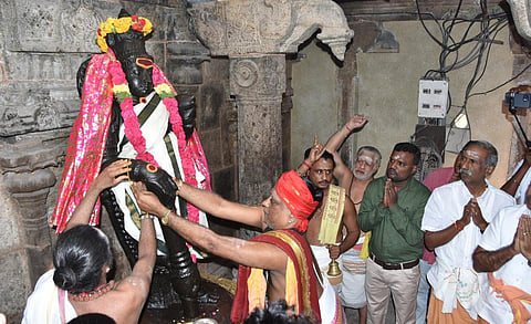 பழநியில் கந்த சஷ்டி விழா காப்பு கட்டுதலுடன் தொடக்கம்: நவ.18-ல் சூரசம்ஹாரம்