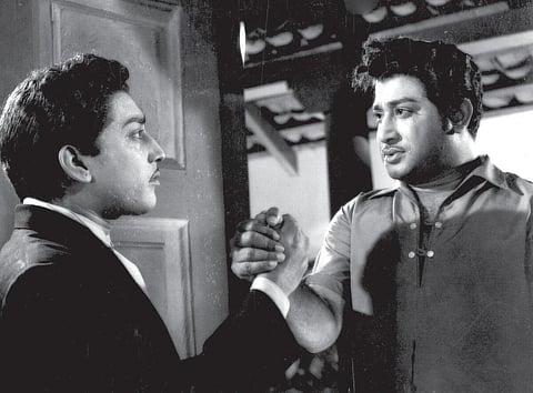 ’அன்னை இல்லம்’ படத்தின் சிவாஜி - முத்துராமன்