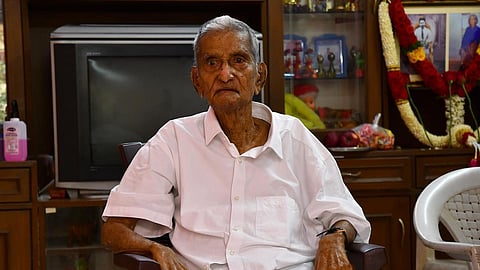 மார்க்சிஸ்ட் கம்யூனிஸ்ட் கட்சியின் மூத்த தலைவர் என்.சங்கரய்யா