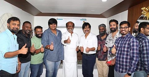 “நன்றி தலைவா” - நேரில் வாழ்த்திய ரஜினிக்கு கார்த்திக் சுப்பராஜ் நெகிழ்ச்சி பதில்