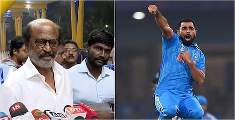 “அரையிறுதியில் இந்தியா வெல்ல ஷமிதான் காரணம்” - ரஜினி பாராட்டு