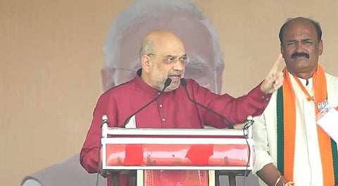 “முஸ்லிம்களுக்கான 4% இடஒதுக்கீட்டை ரத்து செய்வோம்” - தெலங்கானாவில் அமித் ஷா உறுதி