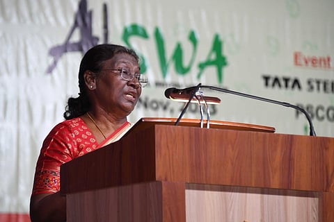 “சமூகத்தில் எழுத்தாளர்கள் விழிப்புணர்வை ஏற்படுத்த வேண்டும்” - குடியரசுத் தலைவர் திரவுபதி முர்மு