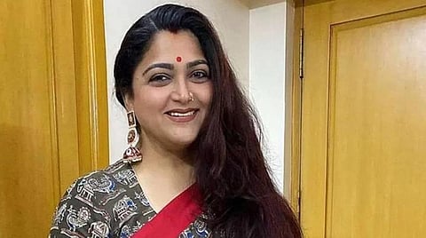 சர்ச்சைப் பேச்சு | குஷ்பு வீட்டின் முன்பு நாளை ஆர்ப்பாட்டம்: தமிழ்நாடு காங்கிரஸ் அறிவிப்பு