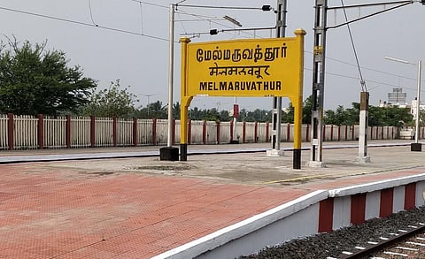 இருமுடி, தைப்பூச விழாவை முன்னிட்டு மேல்மருவத்தூரில் விரைவு ரயில்கள் தற்காலிகமாக நின்று செல்லும்: சென்னை ரயில்வே