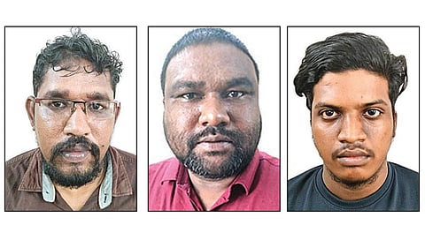 ஆட்டோ ஓட்டுநர் இறப்பு தொடர்பாக கைது செய்யப்பட்டவர்கள்.