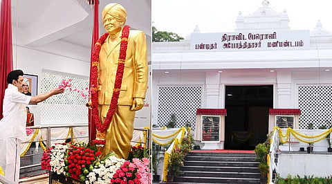 “சாதி பேதமற்ற திராவிடர்களாக ஒன்றிணைய போராடியவர்” - அயோத்திதாச பண்டிதர் மணிமண்டபத்தை திறந்த முதல்வர் பேச்சு