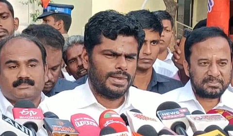 “ஒரு தனிநபரின் தவறுக்காக ஒட்டுமொத்த அமலாக்கத் துறையையும் குறை சொல்ல முடியாது” - அண்ணாமலை