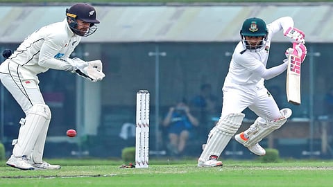 BAN vs NZ | விசித்திரமான முறையில் அவுட்டான முஷ்பிகுர் ரஹிம்!