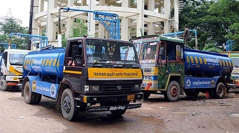 சென்னையில் லாரிகள் மூலம் குடிநீர் பெற கட்டணமில்லா தொலைபேசி எண்கள் அறிவிப்பு
