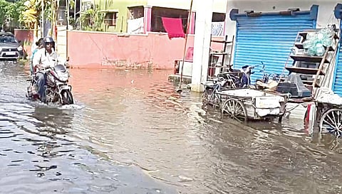 மழை நின்று 4 நாட்களாகியும் காட்டுப்பாக்கம் பகுதிகளில் வடியாத மழைநீர்