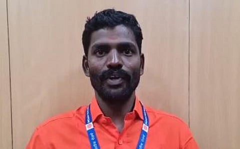 தேசிய விருது பெறும் மதுரை ரயில்வே கோட்ட ஊழியர் வீரப்பெருமாள்